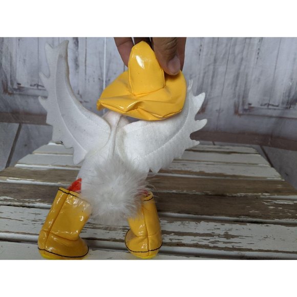 Vintage Annalee Doll Duck in Yellow Rain Boos with - Picture 3 of 7